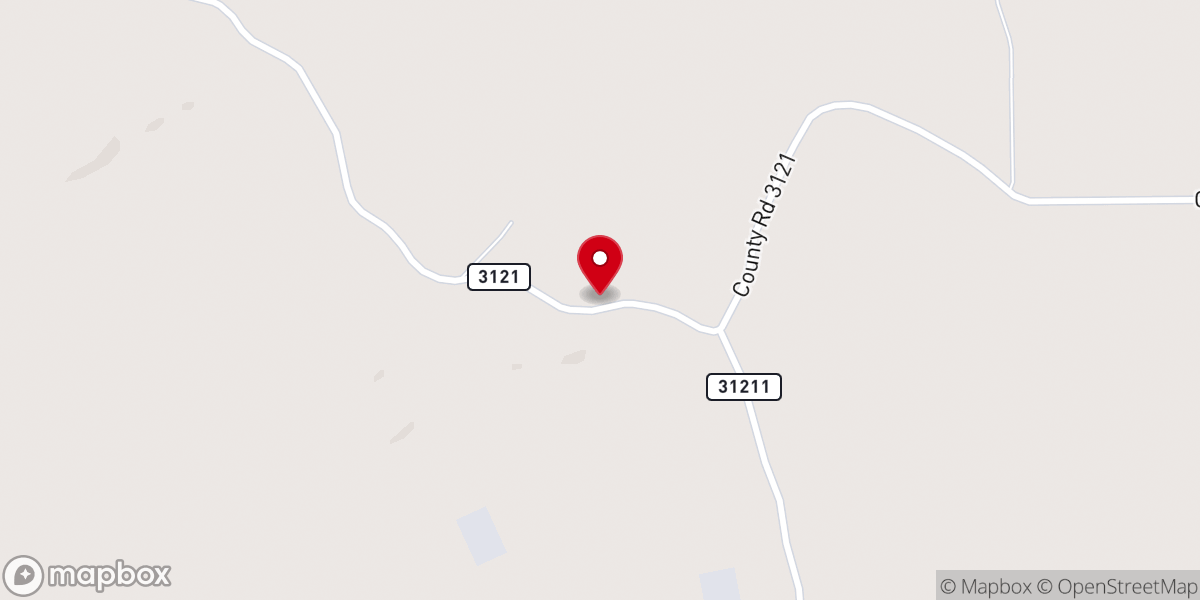 Map showing location of Spring Hill Church