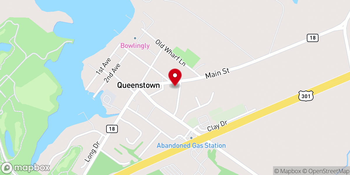 Map showing location of Wye Parish (Episcopal), St. Luke's Chapel