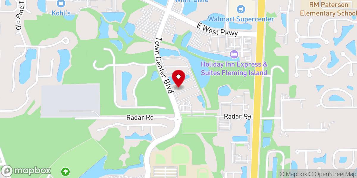 Map showing location of Elevate Life Church — Fleming Island