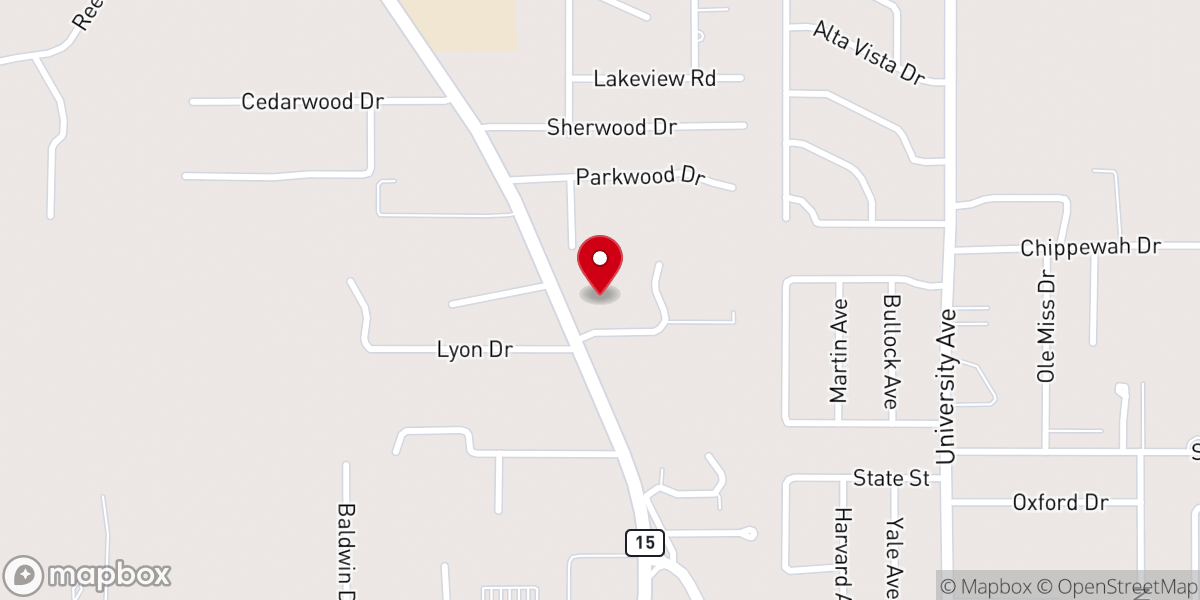 Map showing location of Iglesia El Camino