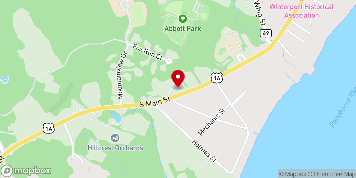 Map showing location of St. Gabriel's Church