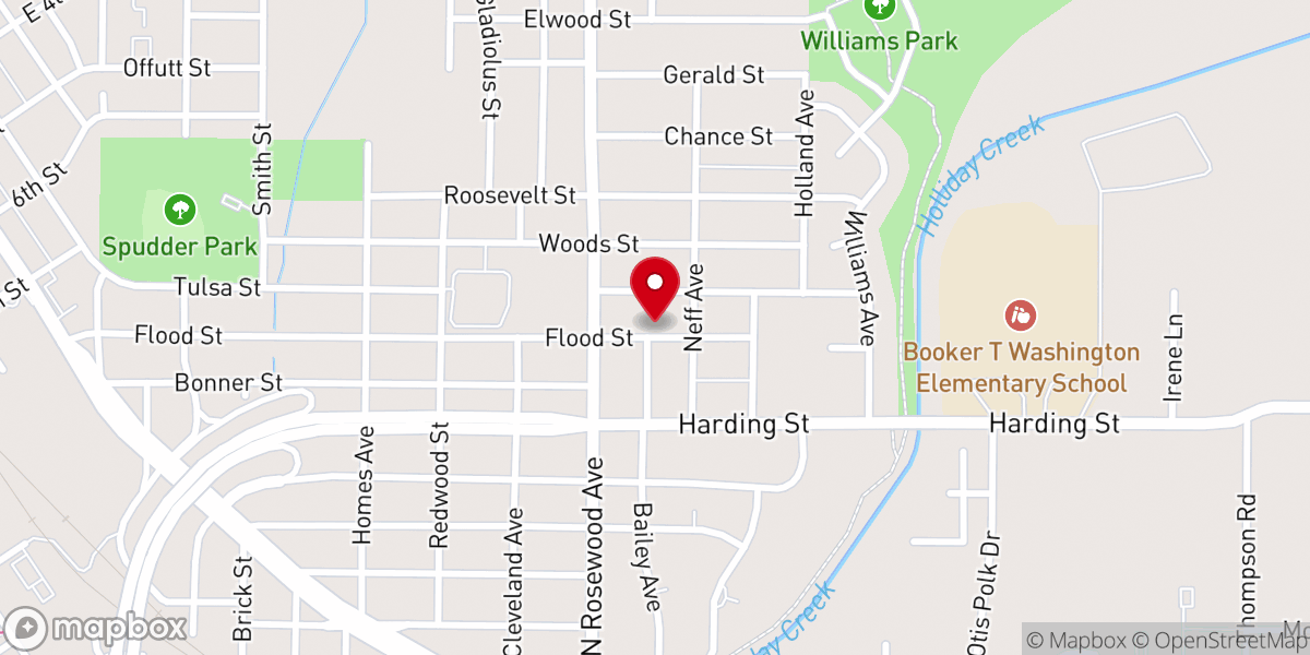 Map showing location of Emmanuel Seventh Day Adventist Church