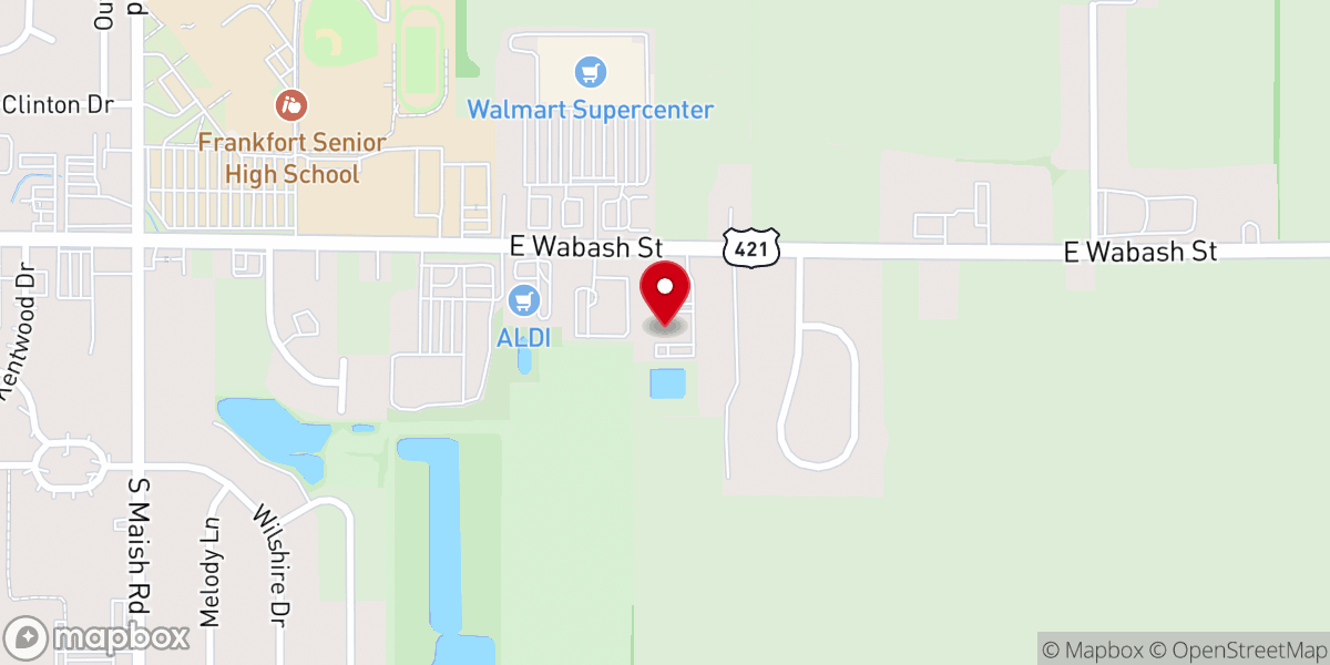 Map showing location of Chrisitian Life Church
