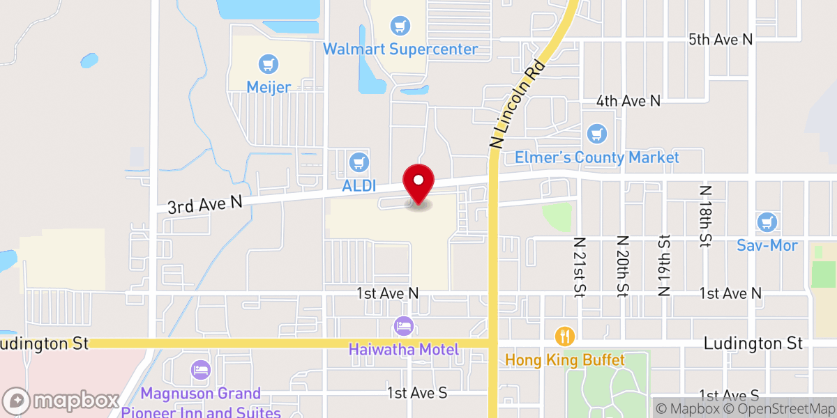 Map showing location of Wellspring Community Church