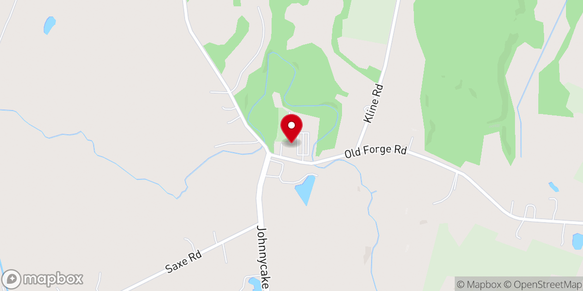 Map showing location of St. Peter of the Fields Catholic Church: St. John Neumann Parish