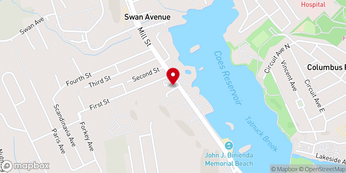 Map showing location of Marathana Christian Church - Worcester