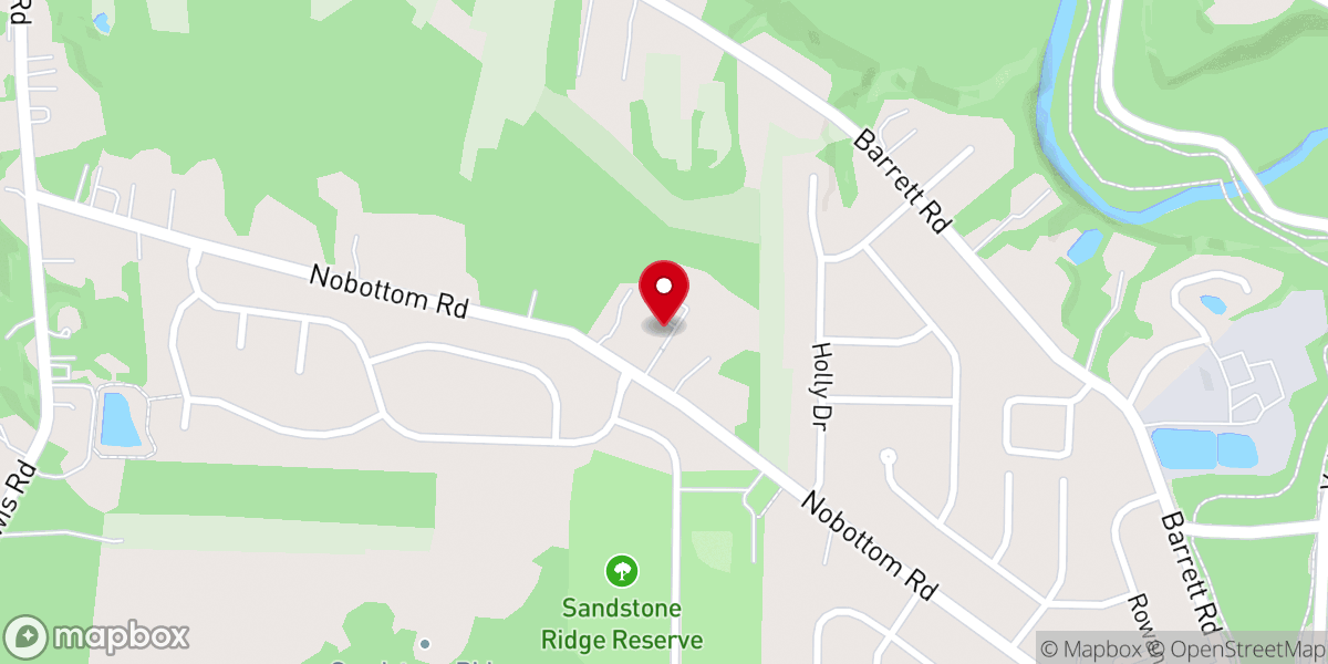 Map showing location of Grace Covenant Church