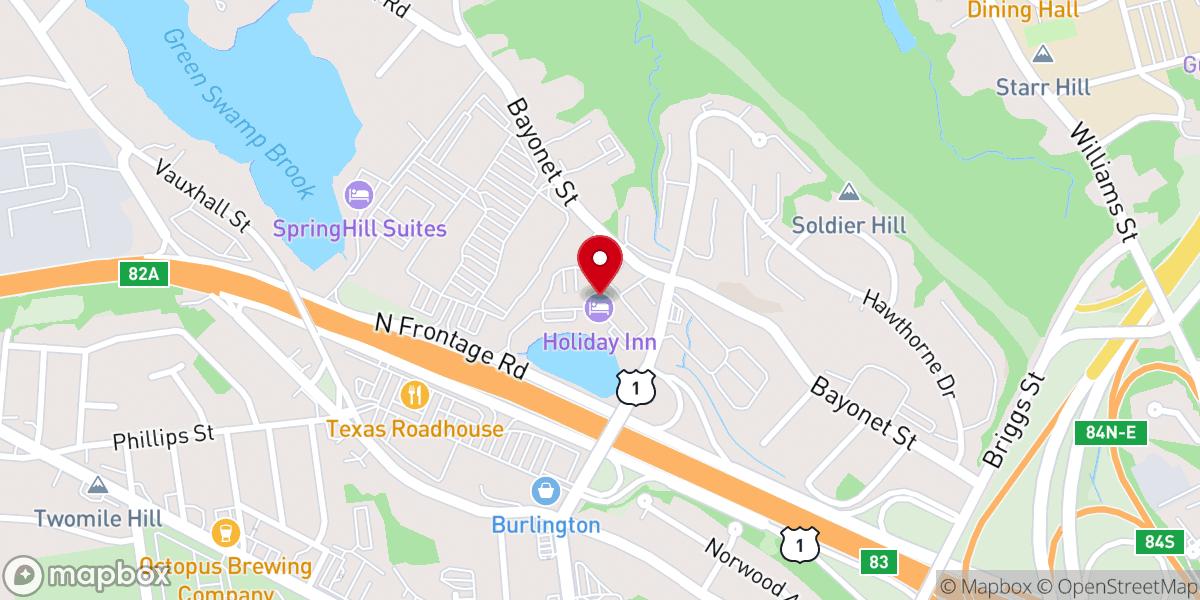Map showing location of The Church of Pentecost U.S.A. Inc Groton Assembly