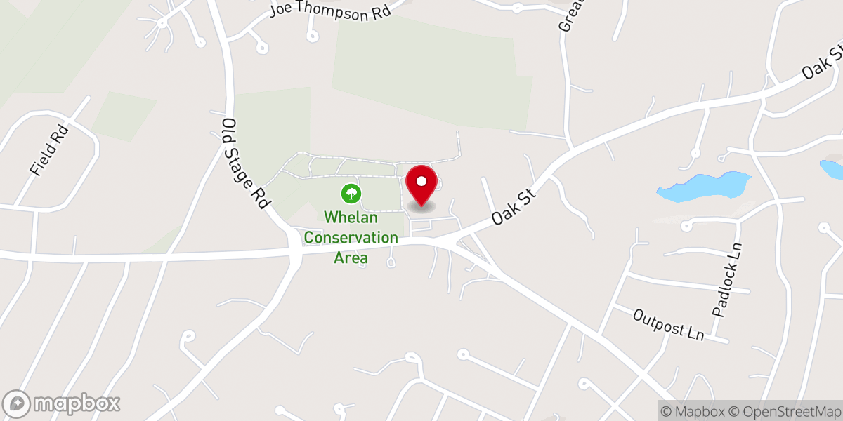 Map showing location of Christ Chapel