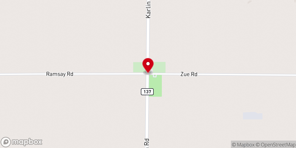 Map showing location of Grant United Methodist Church