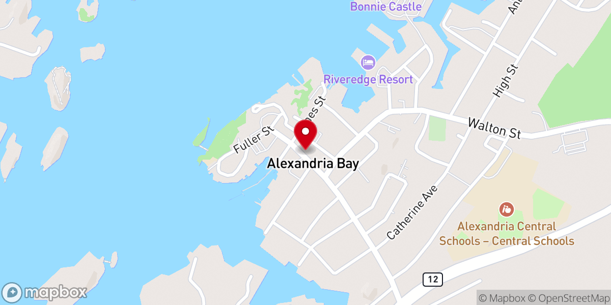 Map showing location of Riverboat Bar