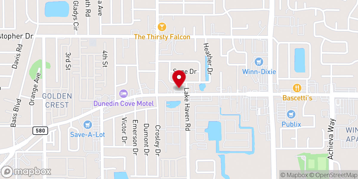 Map showing location of Carpenter's Way Church