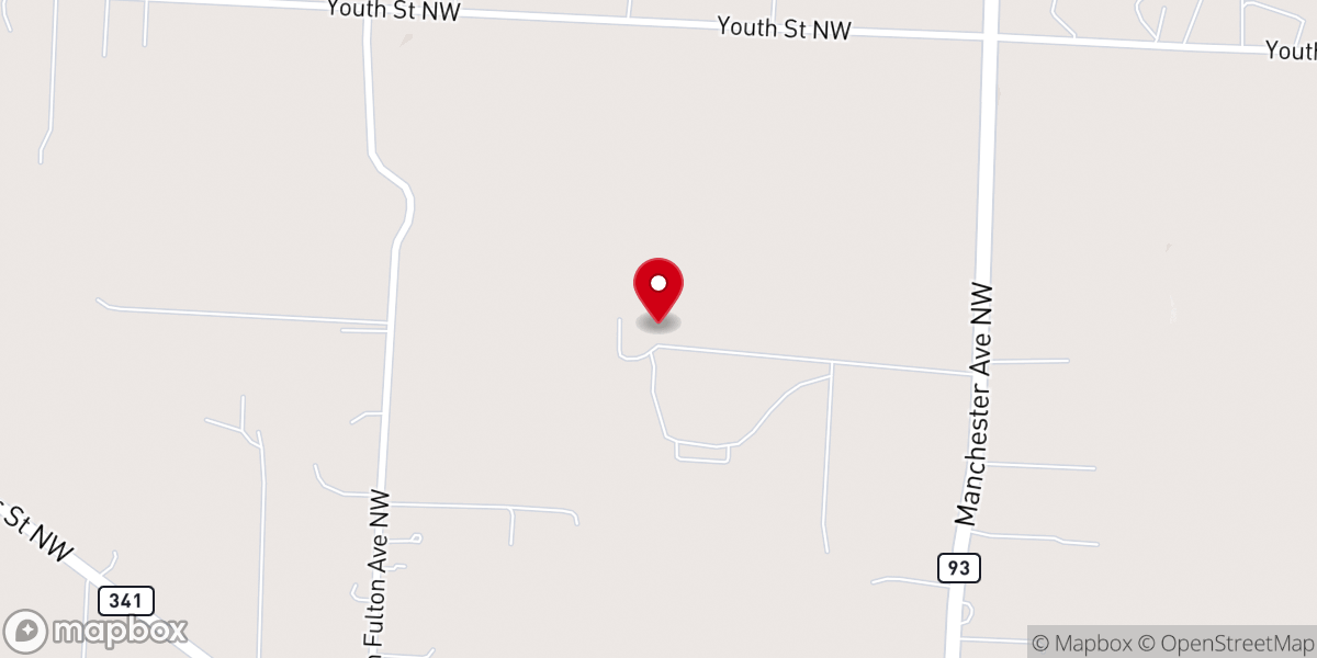 Map showing location of Nickajack Farms