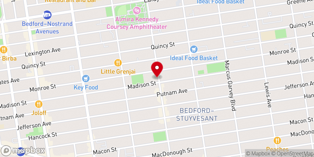 Map showing location of Mount holy Apostolic Church