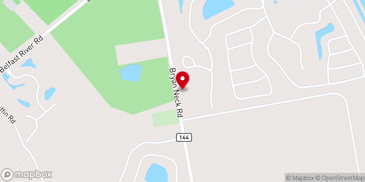 Map showing location of St Elizabeth's Episcopal Church