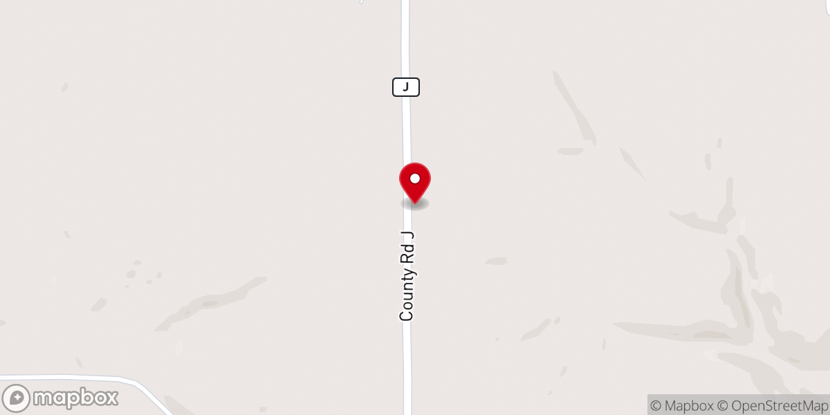 Map showing location of Kickapoo United Lutheran Church