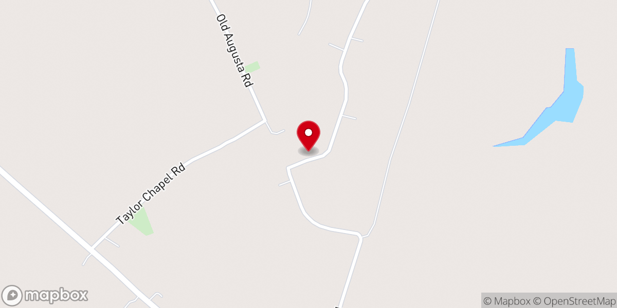 Map showing location of New Zion Holiness Church