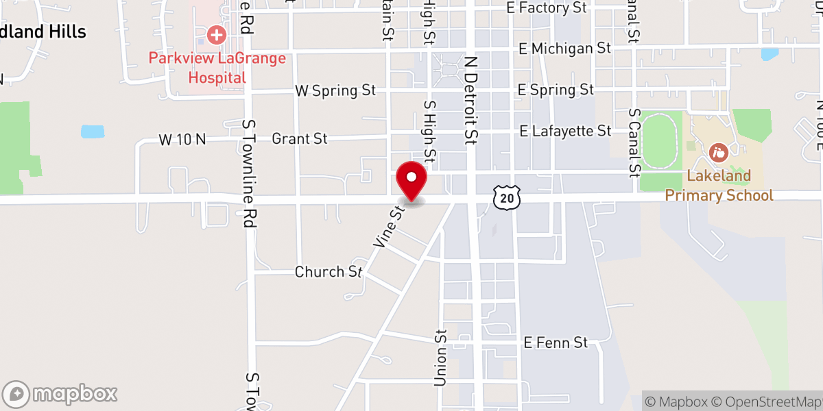 Map showing location of The Shepherd’s Institute