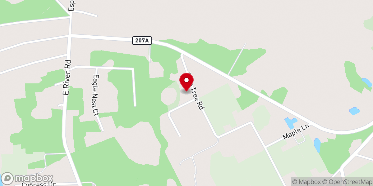 Map showing location of Cross Road Community Church