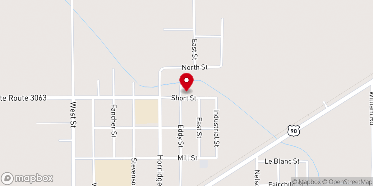 Map showing location of Smyrna Church Of God In Christ