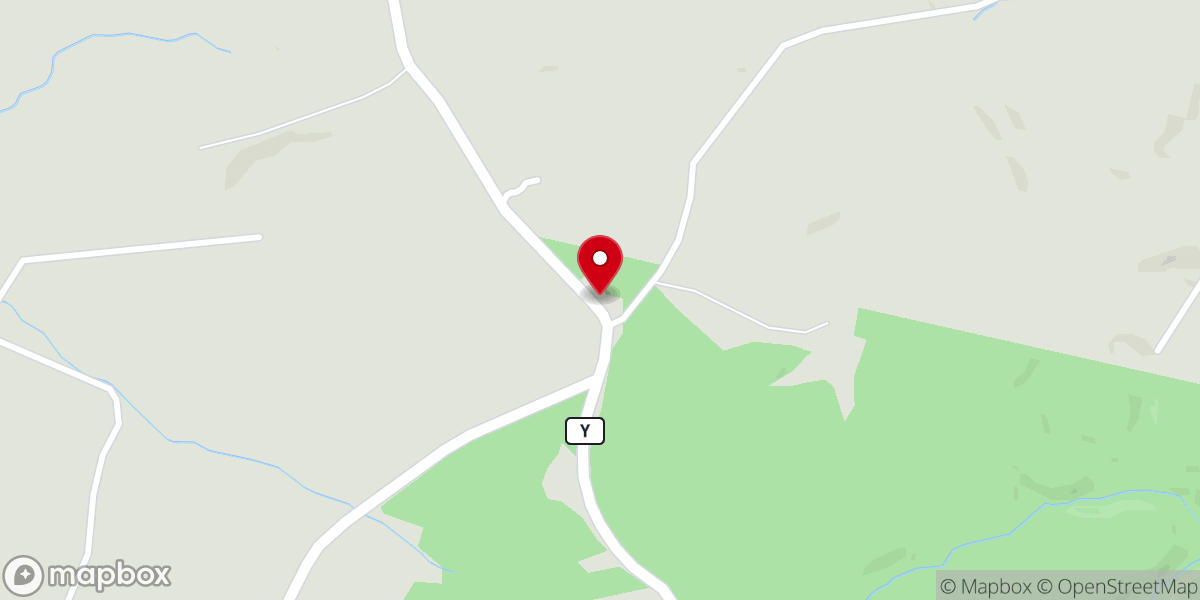 Map showing location of Berryman Assembly of God