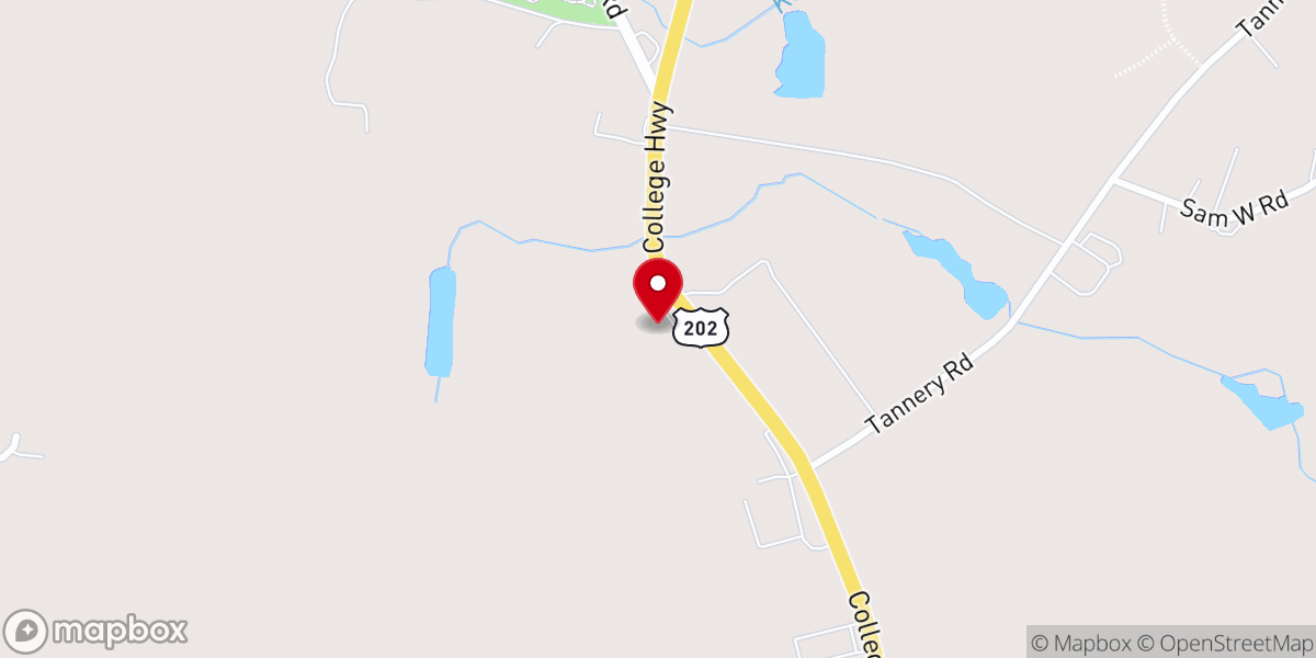 Map showing location of Westfield River Brewing Company