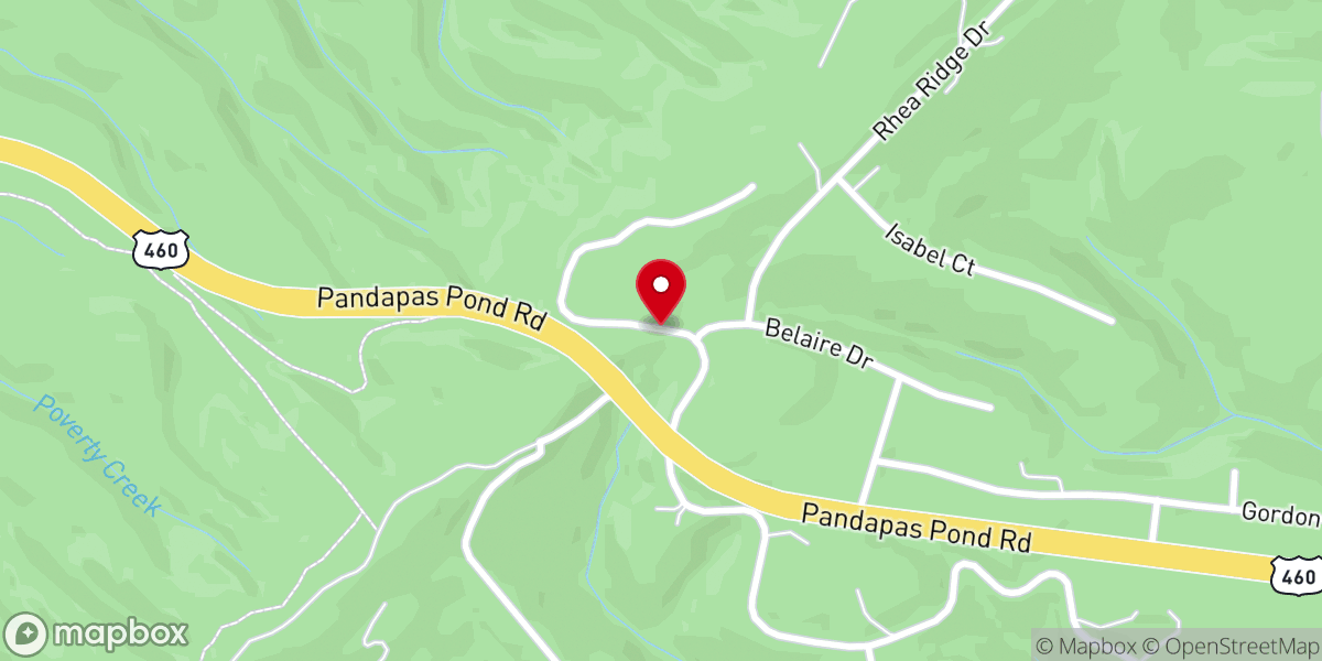 Map showing location of Mountain Mission
