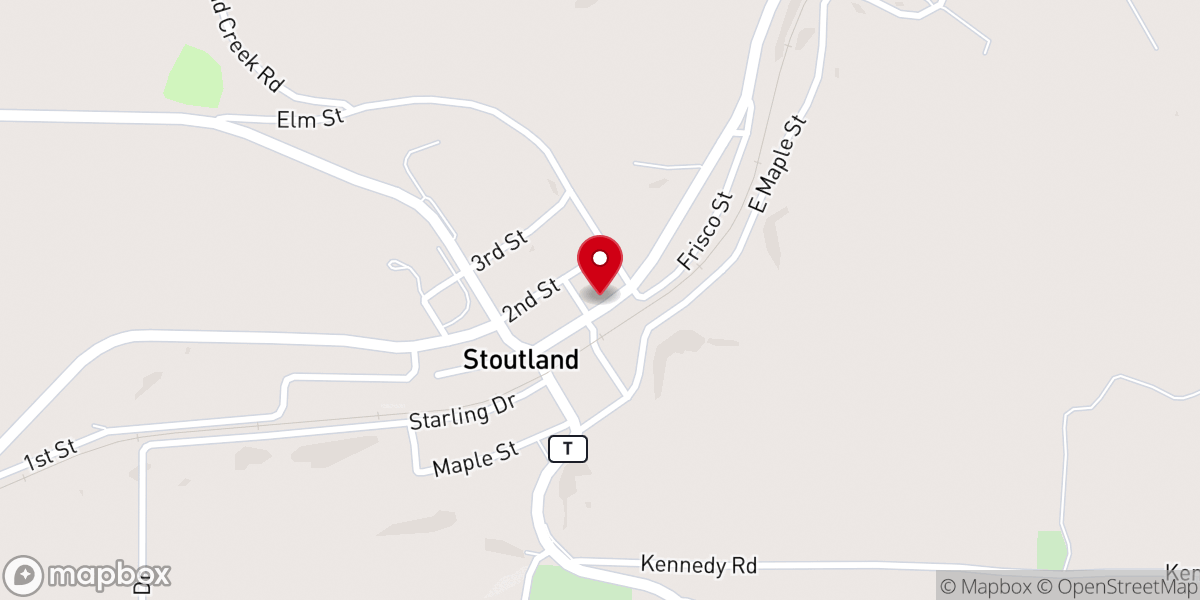Map showing location of New Beginning Church