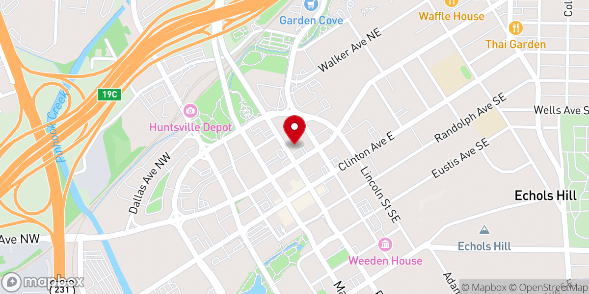 Map showing location of St Charles King & Martyr Anglican Church