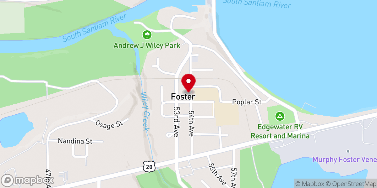 Map showing location of Victory Faith Fellowship