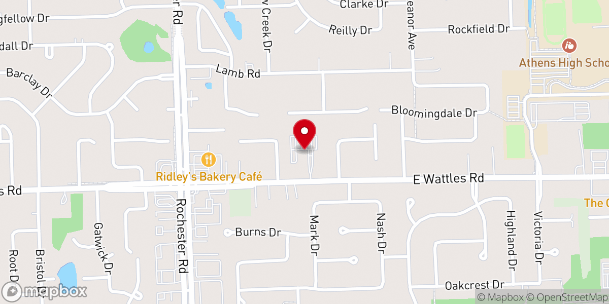 Map showing location of Troy Church of God
