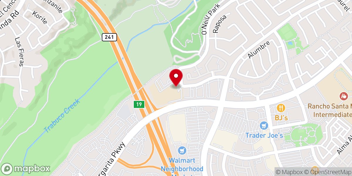 Map showing location of St John's Episcopal Church
