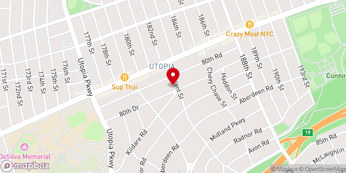 Map showing location of Ateret Hatalmud Inc