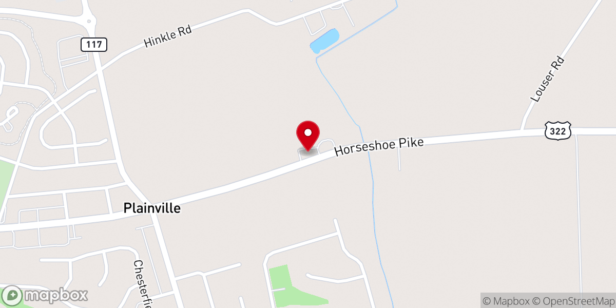 Map showing location of Risser Marvel Farm Market