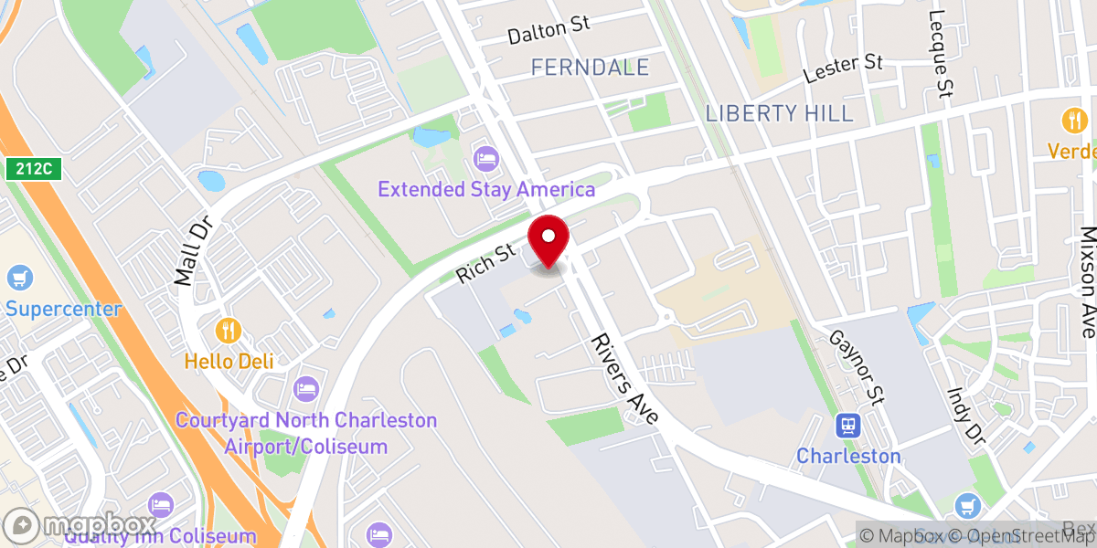 Map showing location of Church of the Living God Ministries Independent Inc