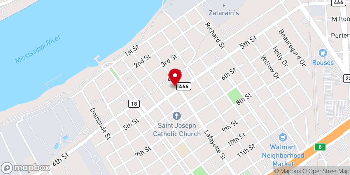 Map showing location of Boynton United Methodist Church