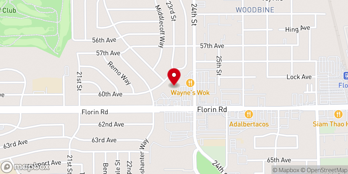 Map showing location of Gift of Life Ministries