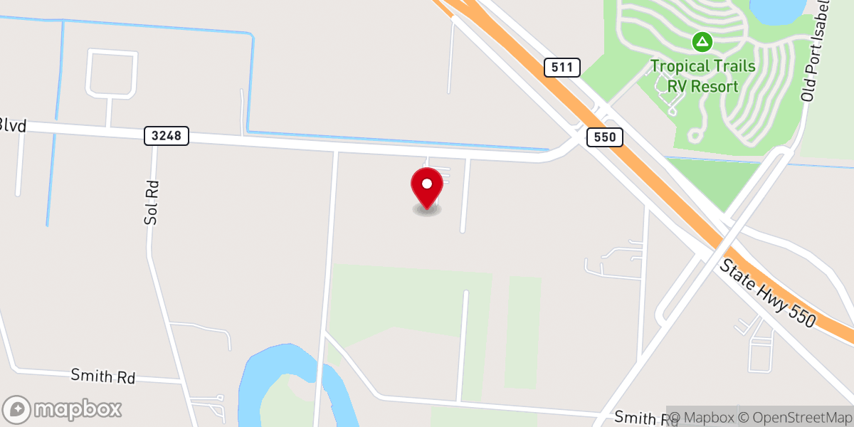 Map showing location of Ministerio Una Mision