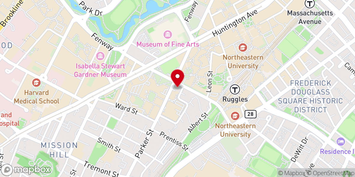 Map showing location of Middlesex Hellenic Orthodox Association Inc