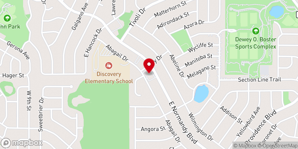 Map showing location of World Survivor Christian Church Inc