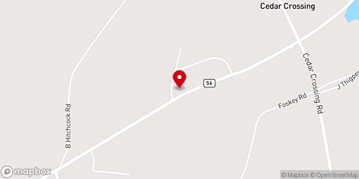 Map showing location of The Church of God