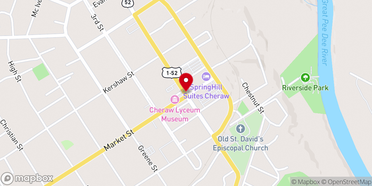 Map showing location of Rhema Word Full Gospel Ministries
