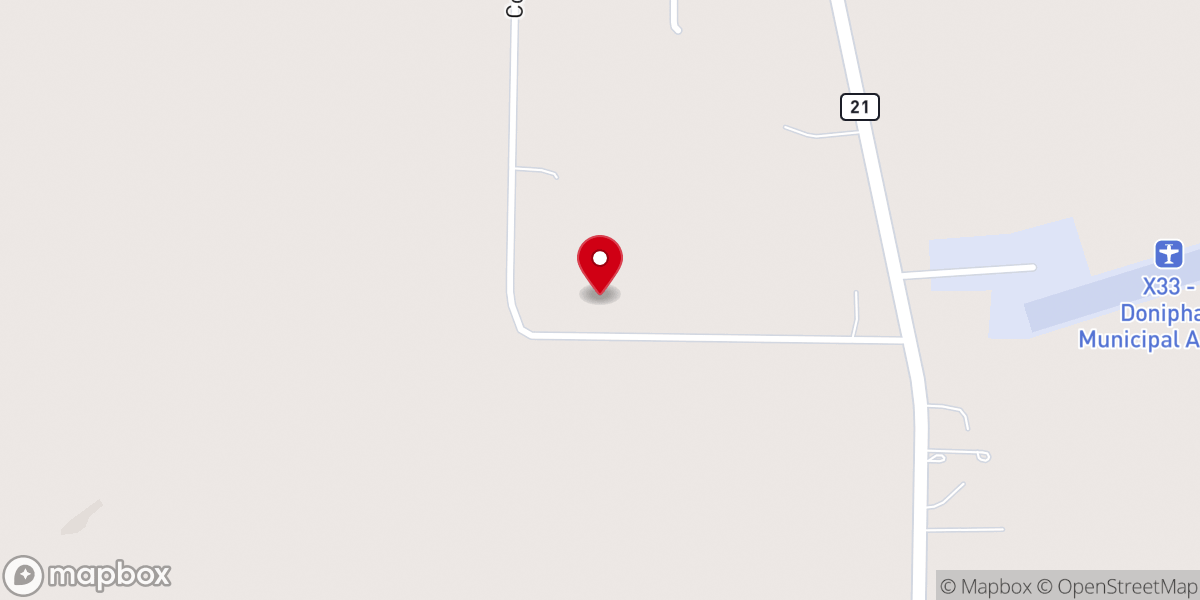 Map showing location of Autumn house