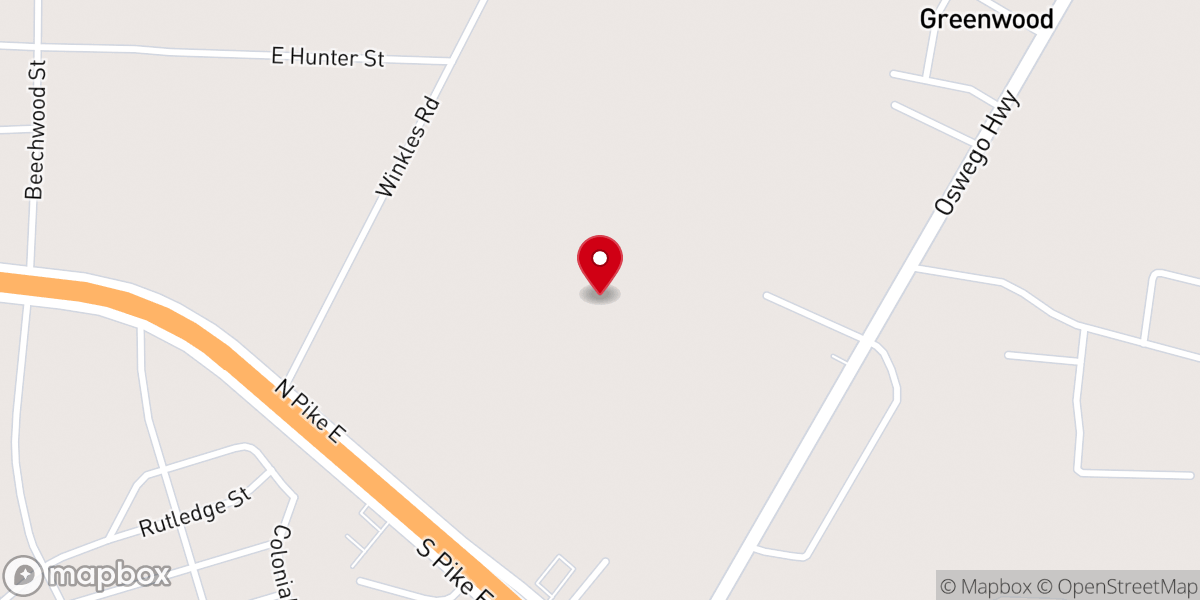 Map showing location of Christian Golfers Association Inc