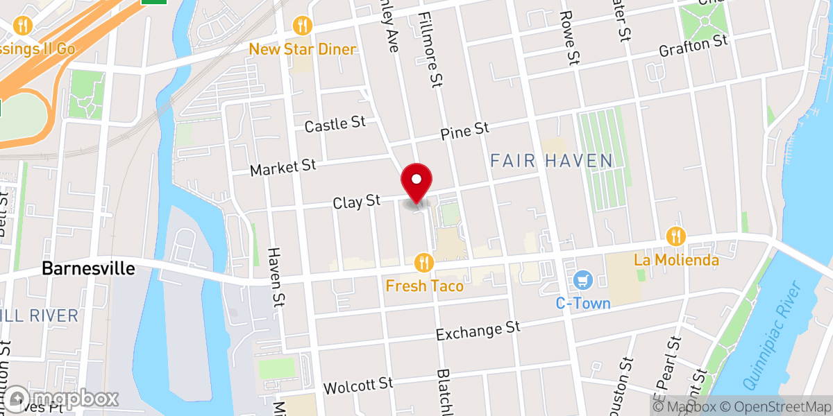 Map showing location of Iglesia Cristiana Manantial De Aguas Vivas