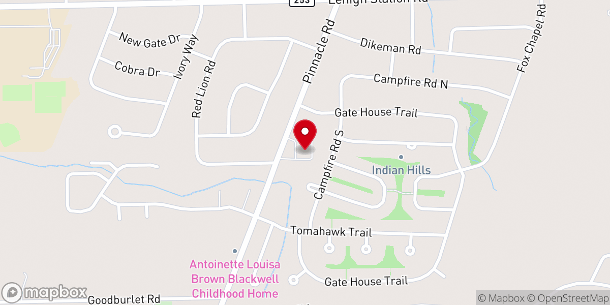 Map showing location of (Onnuri Church) / All Nations Church