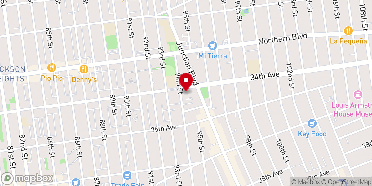 Map showing location of IGLESIA VIDA ETERNA