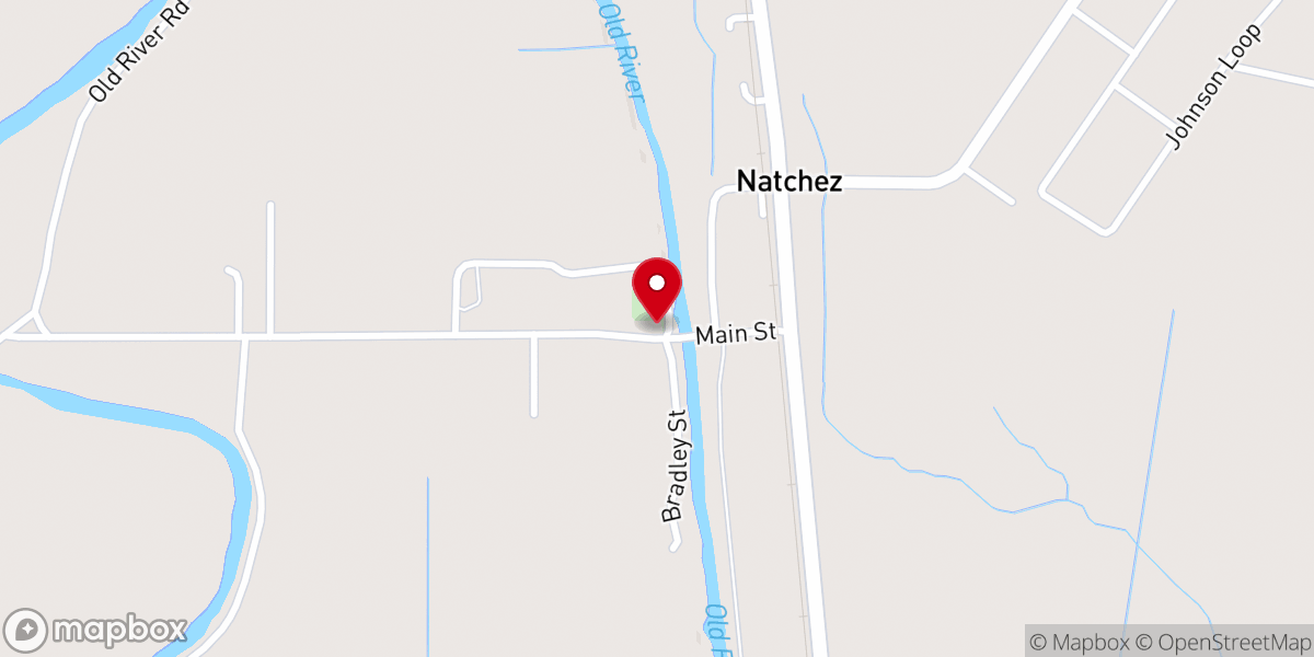 Map showing location of Morning Star Baptist Church