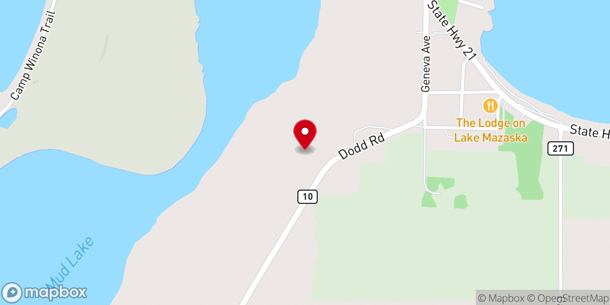 Map showing location of St Patrick's Catholic Church