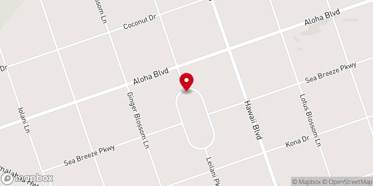 Map showing location of Church of Christ
